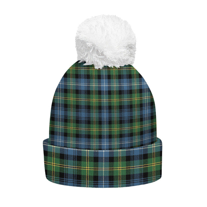Dyce Ancient Clan Badge Tartan Bobble Beanie Hat