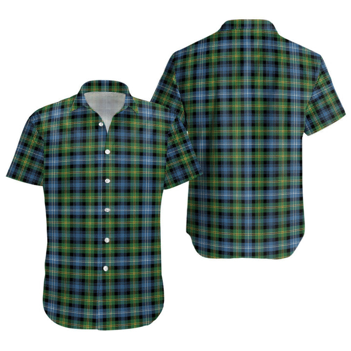 Dyce Ancient Clan Badge Tartan Short Sleeve Shirt