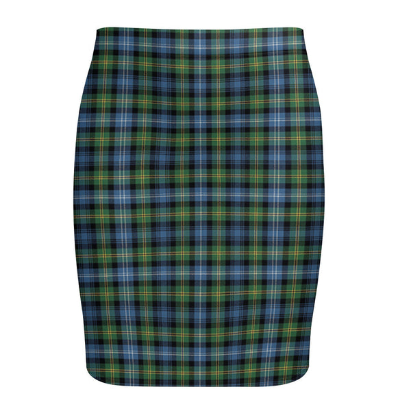 Dyce Ancient Tartan Fitted Skirt
