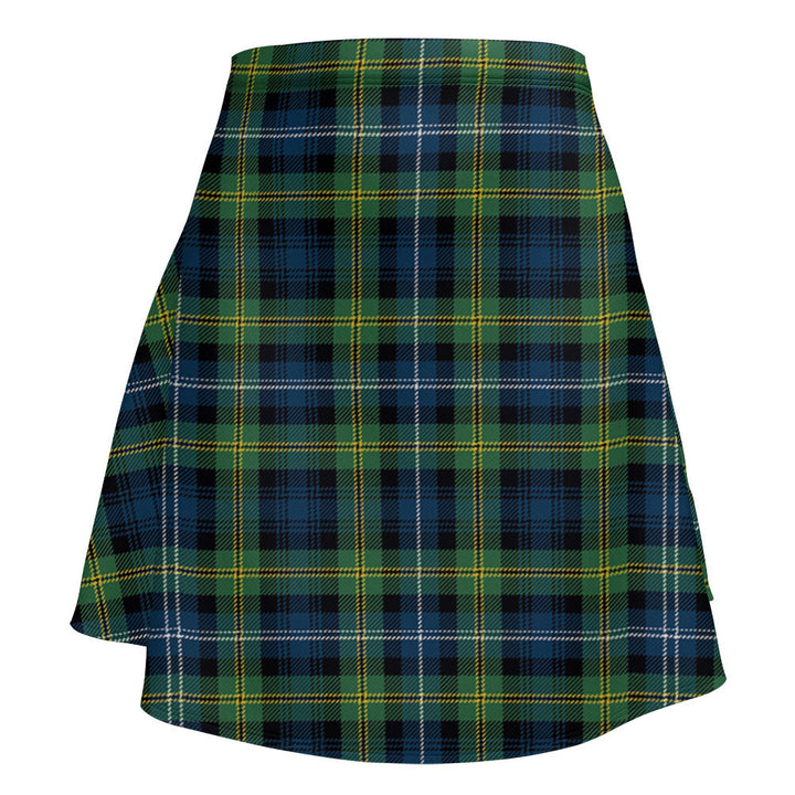Dyce Modern Clan Badge Tartan Flared Skirt