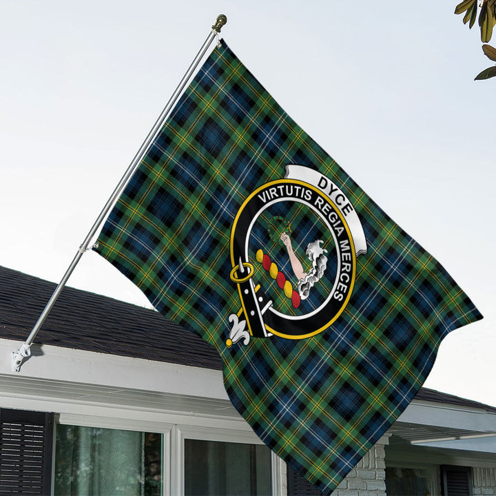 Dyce Modern Clan Badge Tartan House Flag