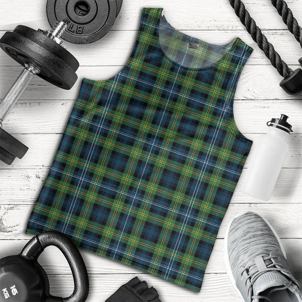 Dyce Modern Clan Badge Tartan Men Tank Top