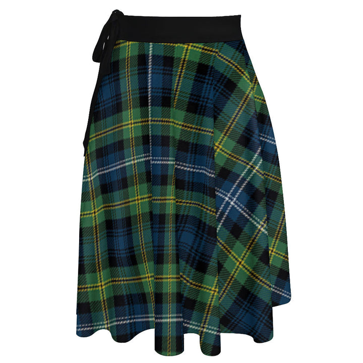 Dyce Modern Tartan Wrap Skirt