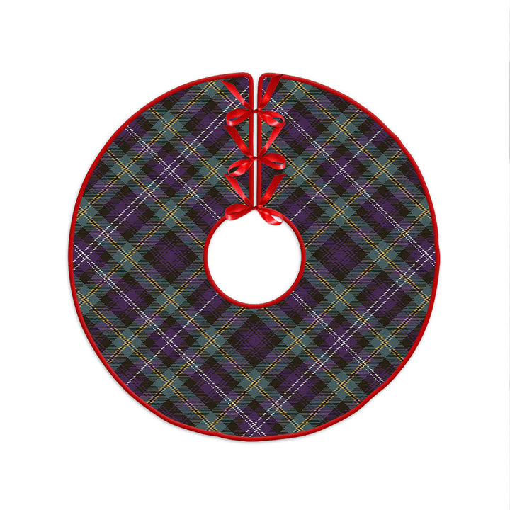 Dyce Weathered Clan Badge Tartan Christmas Tree Skirt