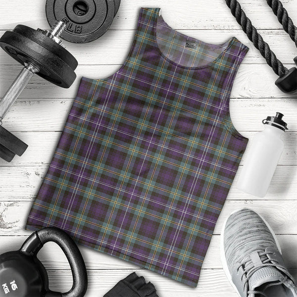 Dyce Weathered Clan Badge Tartan Men Tank Top