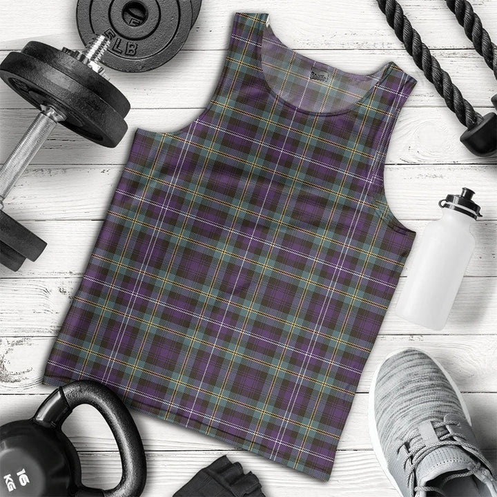 Dyce Weathered Clan Badge Tartan Men Tank Top