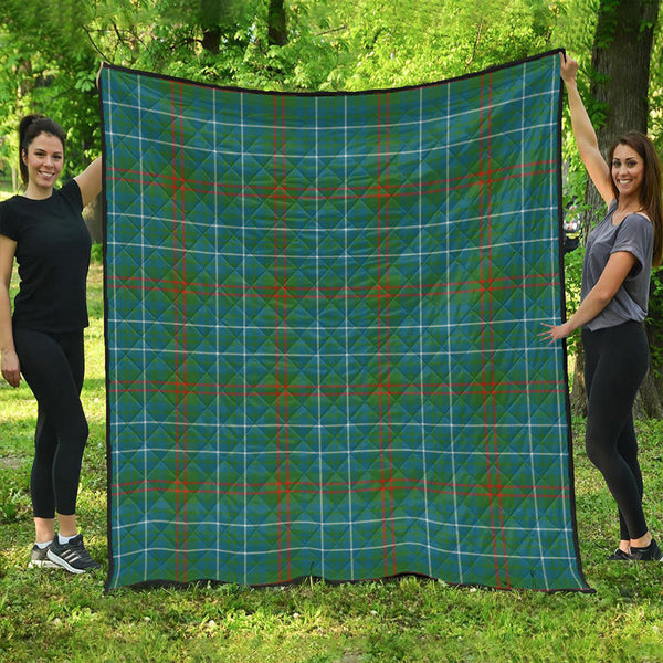 Edmonstone Ancient Clan Badge Tartan Premium Quilt