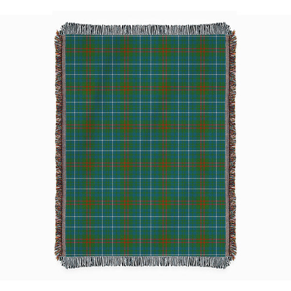Edmonstone Ancient Clan Badge Tartan Woven Blanket