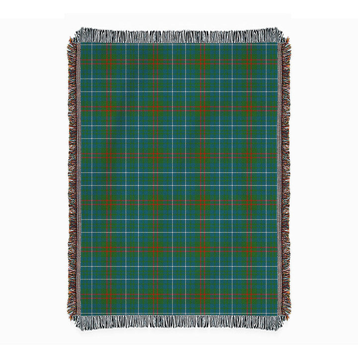 Edmonstone Ancient Clan Badge Tartan Woven Blanket