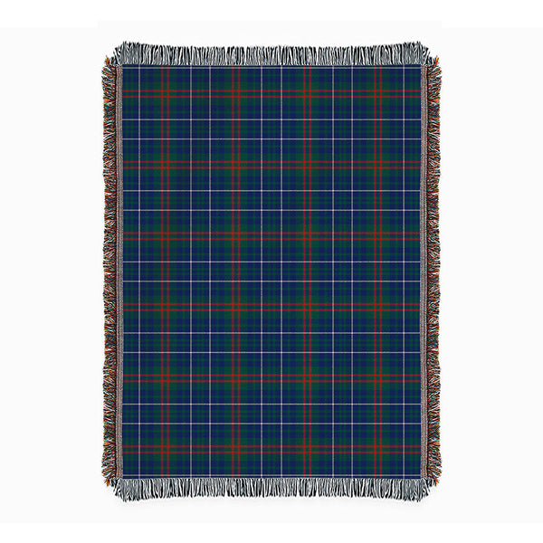 Edmonstone Modern Clan Badge Tartan Woven Blanket