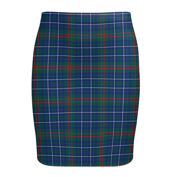 Edmonstone Modern Tartan Fitted Skirt
