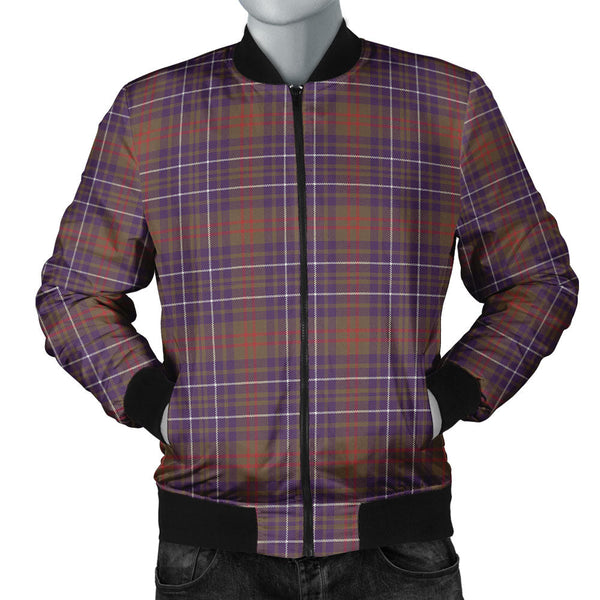 Edmonstone Weathered Clan Badge Tartan Bomber Jacket
