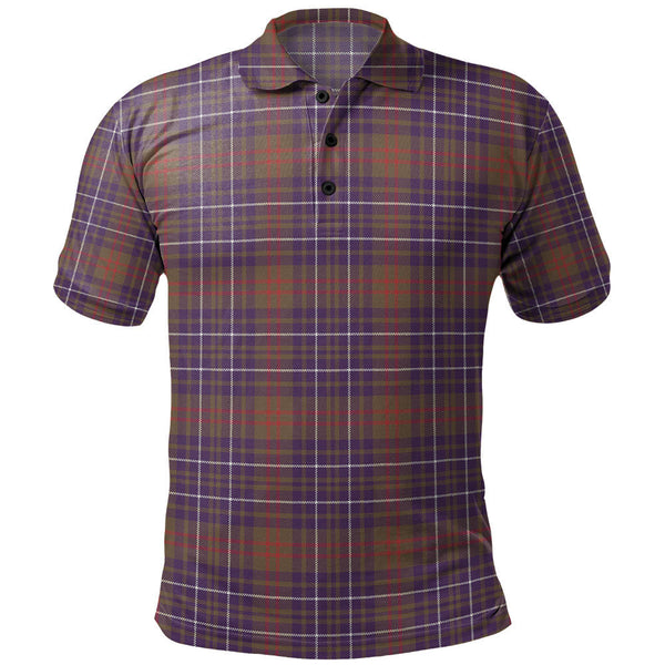 Edmonstone Weathered Clan Badge Tartan Polo Shirt