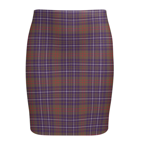 Edmonstone Weathered Tartan Fitted Skirt