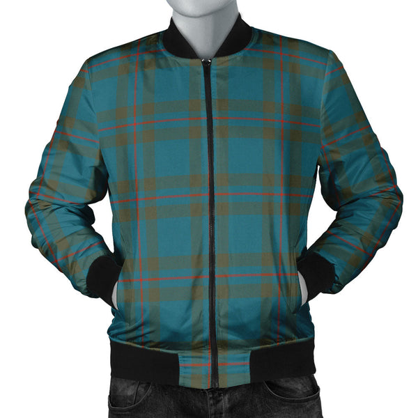 Elliot (Ellot) Ancient Clan Badge Tartan Bomber Jacket