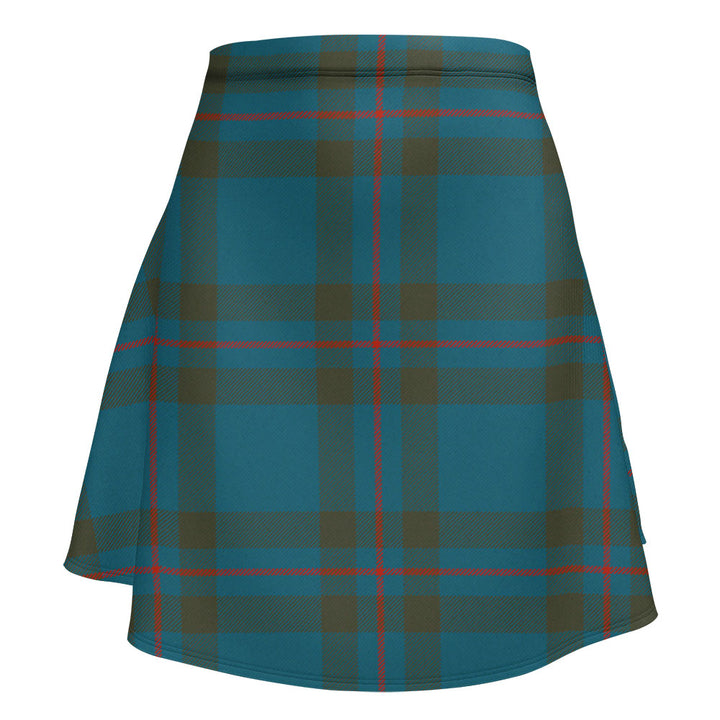 Elliot (Ellot) Ancient Clan Badge Tartan Flared Skirt