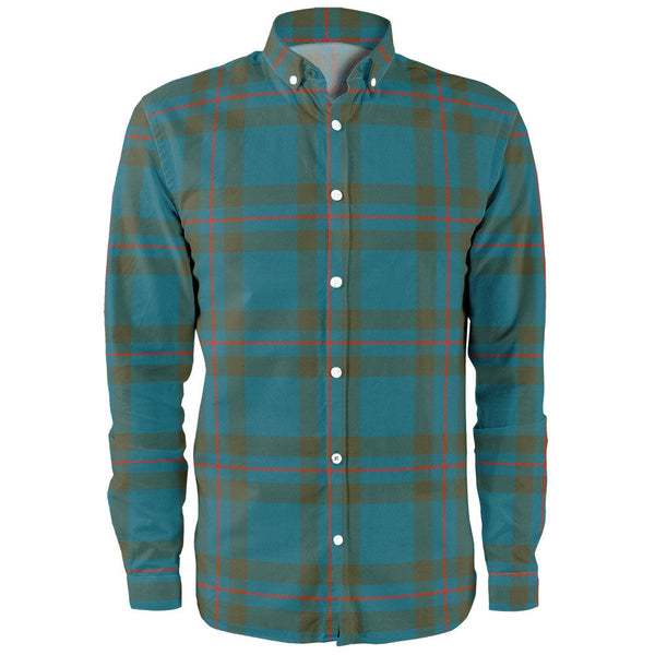 Elliot (Ellot) Ancient Clan Badge Tartan Long Sleeve Shirt