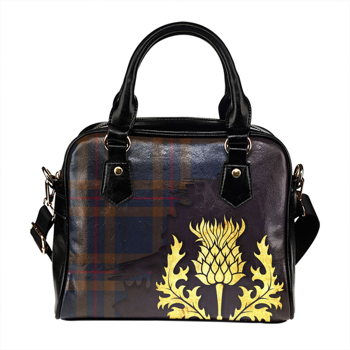 Elliot (Ellot) (Clans Originaux) Modern Tartan Shoulder Handbag Thistle Oldest Style