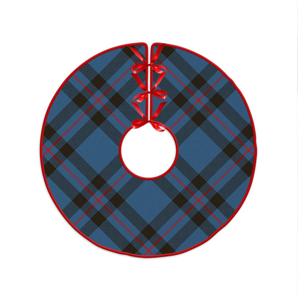 Elliot (Ellot) Modern Clan Badge Tartan Christmas Tree Skirt