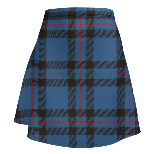 Elliot (Ellot) Modern Clan Badge Tartan Flared Skirt