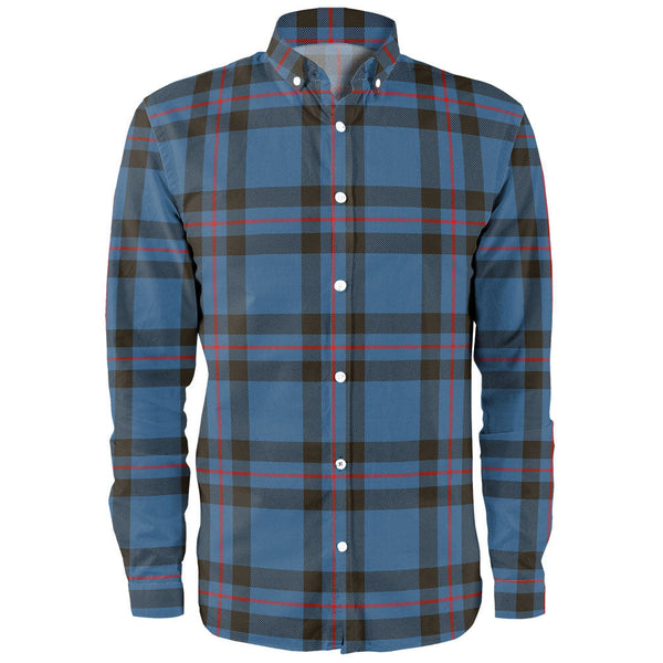 Elliot (Ellot) Modern Clan Badge Tartan Long Sleeve Shirt