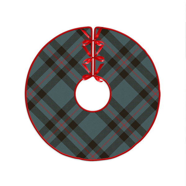 Elliot (Ellot) Weathered Clan Badge Tartan Christmas Tree Skirt