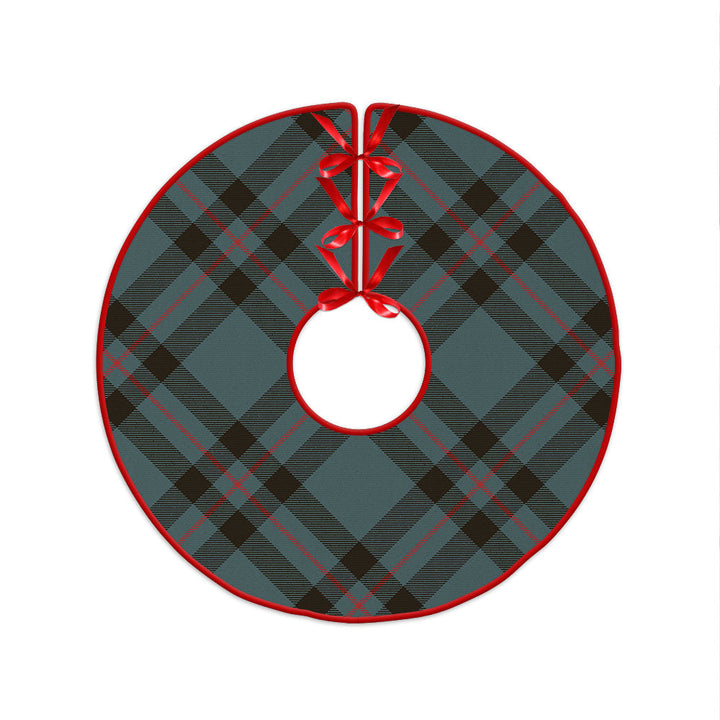 Elliot (Ellot) Weathered Clan Badge Tartan Christmas Tree Skirt