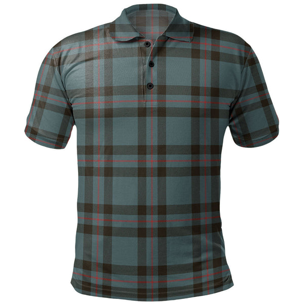 Elliot (Ellot) Weathered Clan Badge Tartan Polo Shirt