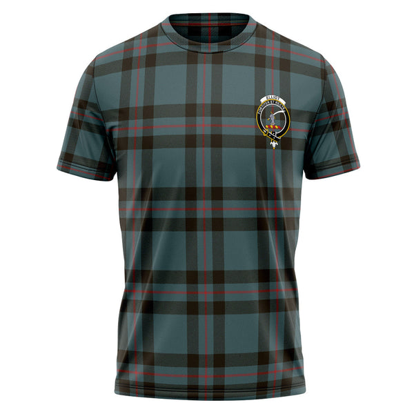 Elliot (Ellot) Weathered Clan Badge Tartan T-Shirt