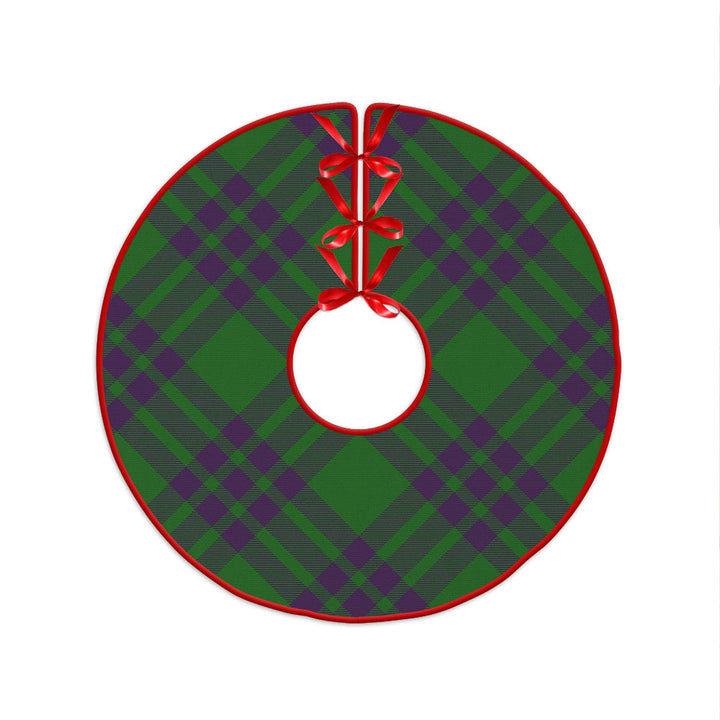 Elphinstone Ancient Clan Badge Tartan Christmas Tree Skirt