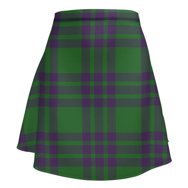 Elphinstone Ancient Clan Badge Tartan Flared Skirt