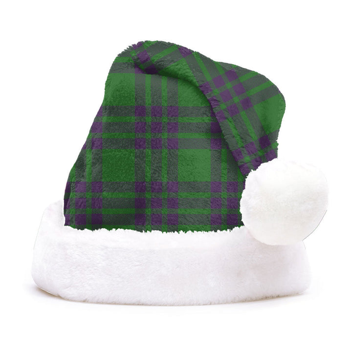 Elphinstone Ancient Clan Badge Tartan Plush Christmas Hat