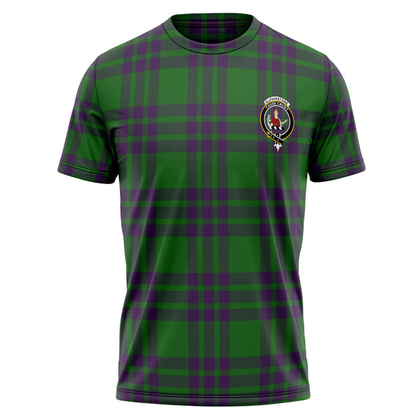 Elphinstone Ancient Clan Badge Tartan T-Shirt