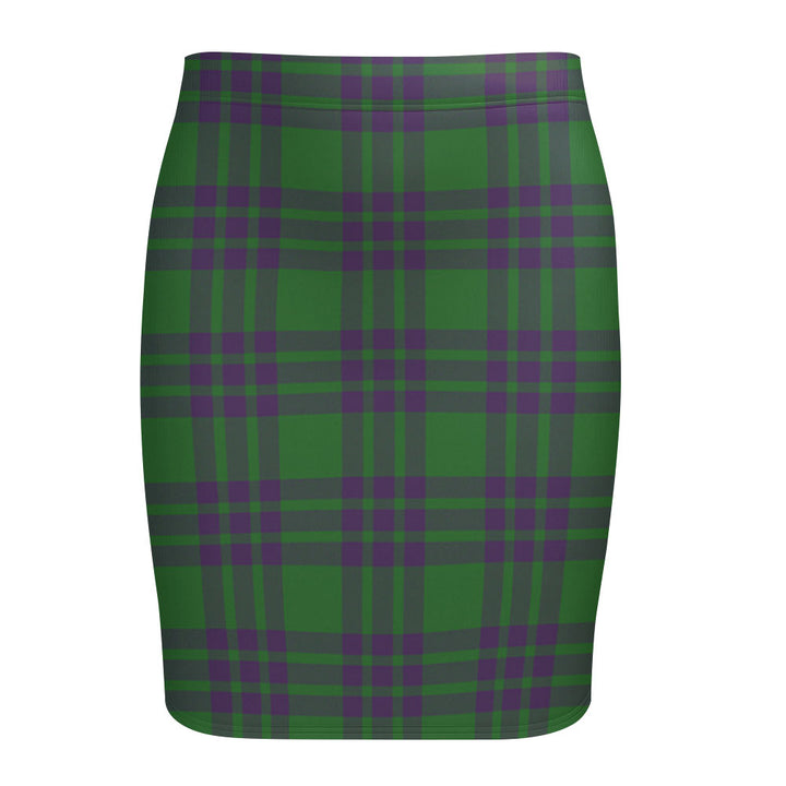 Elphinstone Ancient Tartan Fitted Skirt