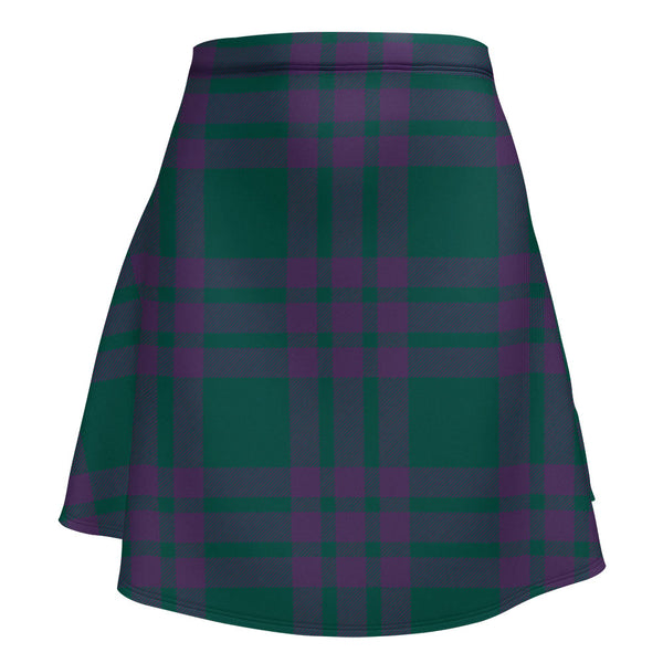 Elphinstone Modern Clan Badge Tartan Flared Skirt