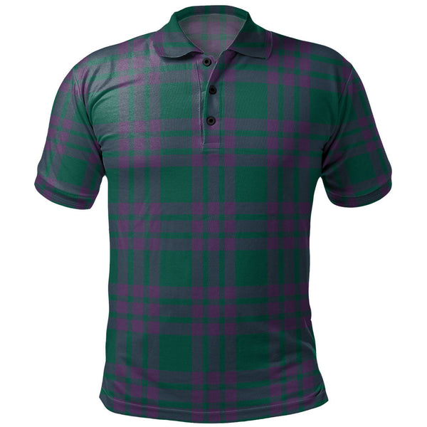 Elphinstone Modern Clan Badge Tartan Polo Shirt