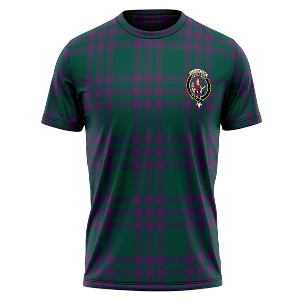 Elphinstone Modern Clan Badge Tartan T-Shirt