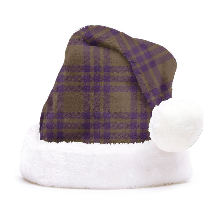 Elphinstone Weathered Clan Badge Tartan Plush Christmas Hat