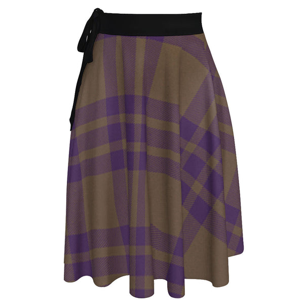 Elphinstone Weathered Tartan Wrap Skirt