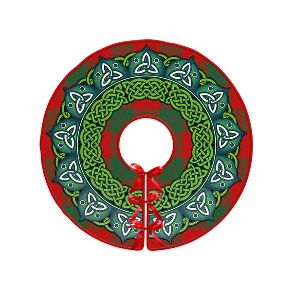 Erskine Clan Badge Tartan Christmas Tree Skirt Heritage Holiday Decor