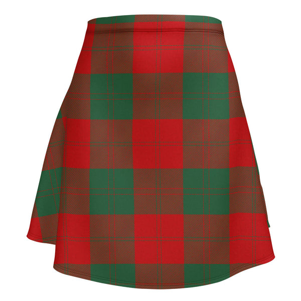 Erskine Clan Badge Tartan Flared Skirt