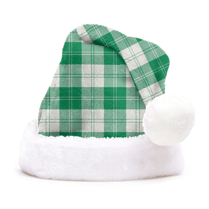 Erskine Green Clan Badge Tartan Plush Christmas Hat