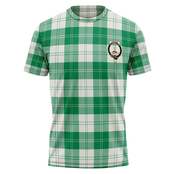 Erskine Green Clan Badge Tartan T-Shirt