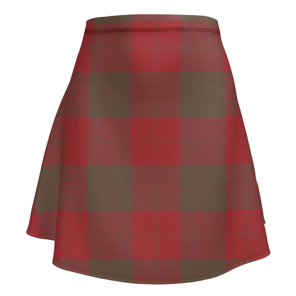 Erskine Weathered Clan Badge Tartan Flared Skirt