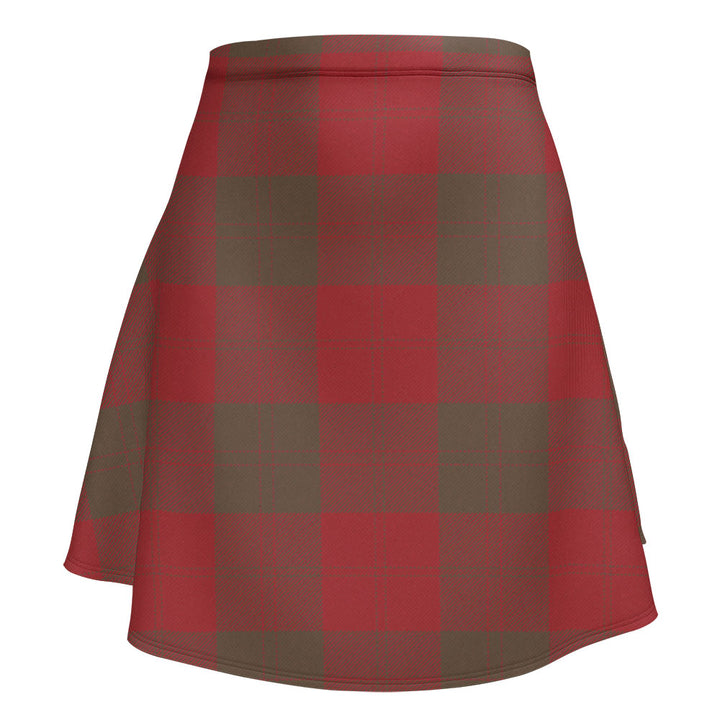 Erskine Weathered Clan Badge Tartan Flared Skirt