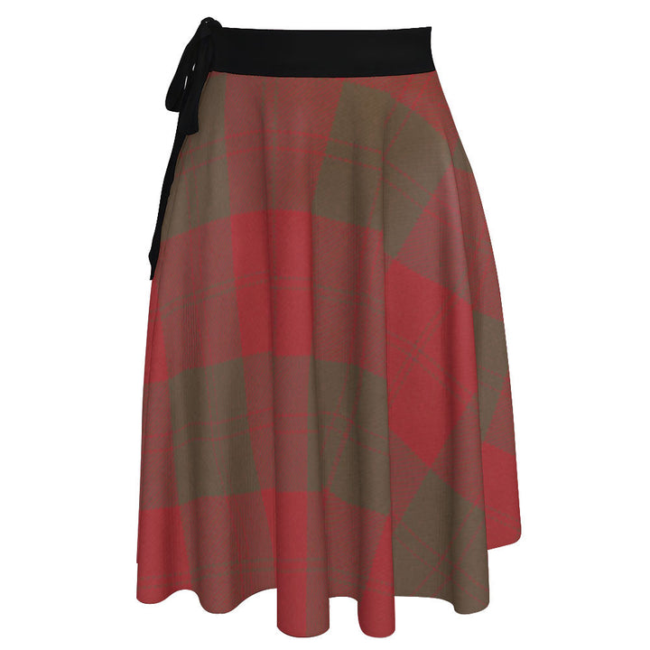 Erskine Weathered Tartan Wrap Skirt
