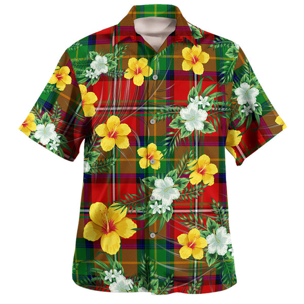 Fairlie Modern Clan Badge Tartan Hawaiian Shirt Summer Vibes Style