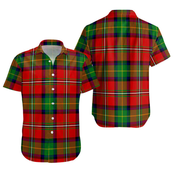 Fairlie Modern Clan Badge Tartan Short Sleeve Shirt