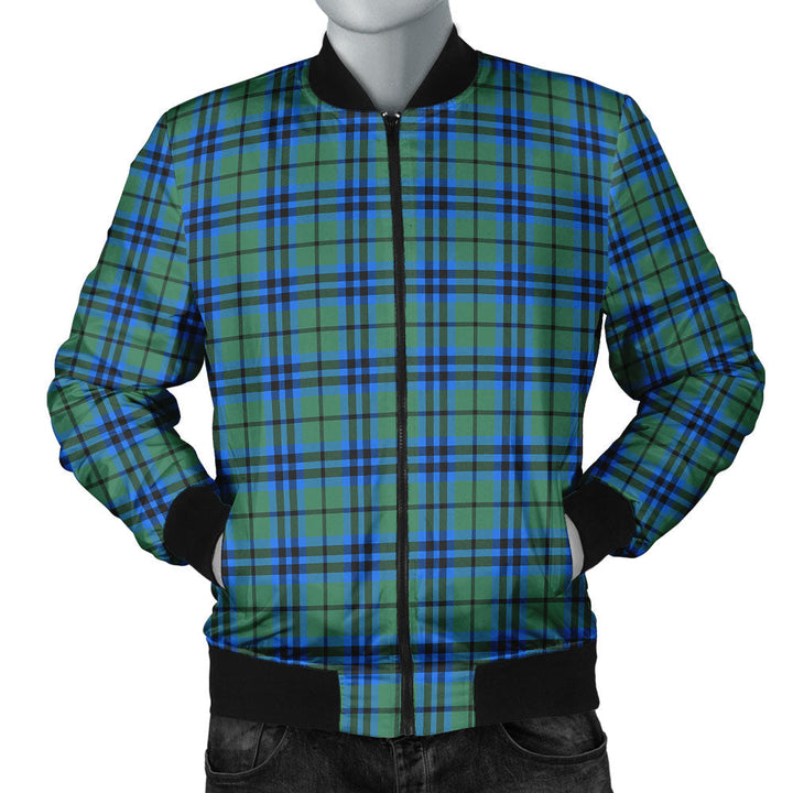 Falconer Clan Badge Tartan Bomber Jacket
