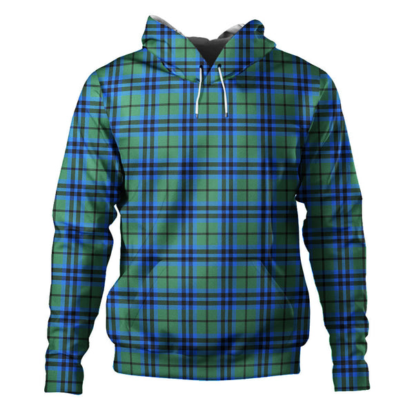 Falconer Clan Badge Tartan Hoodie